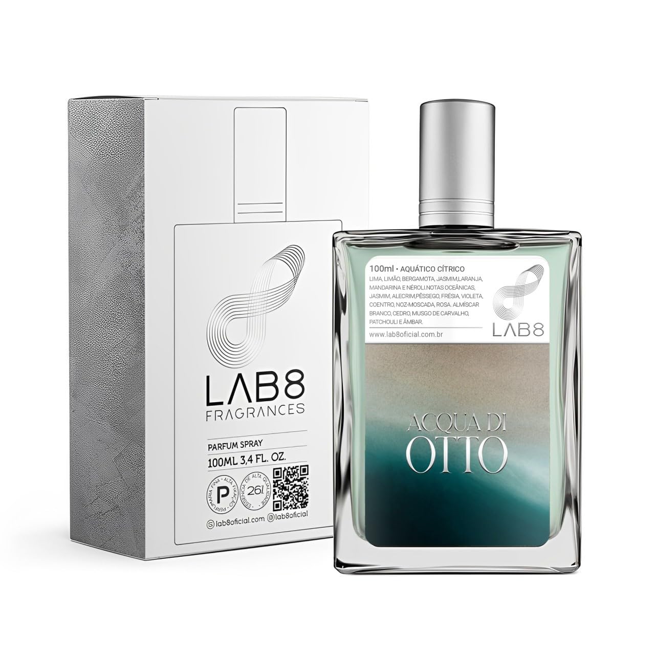 Perfume Lab 8 - Acqua Di Otto 100ml | Amazon.com.br